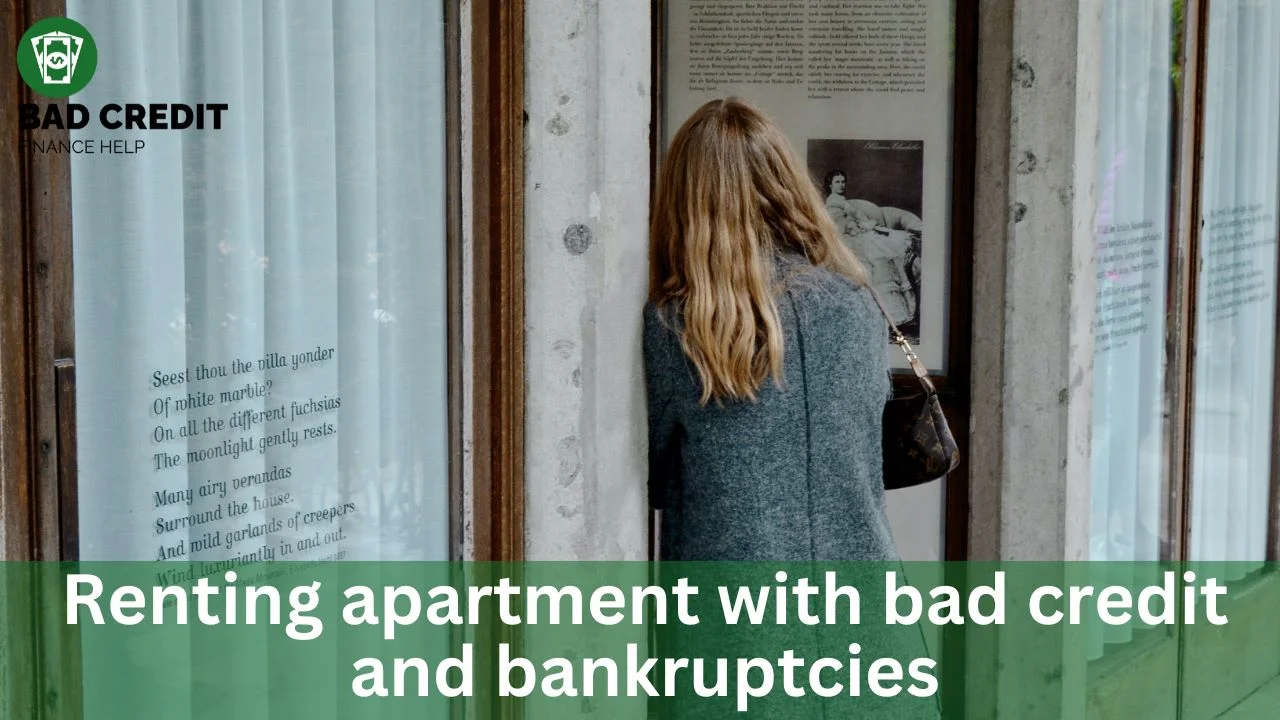 Renting An Apartment With Bad Credit And Bankruptcies