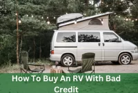 How To Buy An RV With Bad Credit
